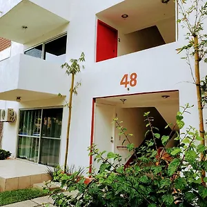 Depto 5 Personas Alberca Estcinmto Seguridad 24 7 México